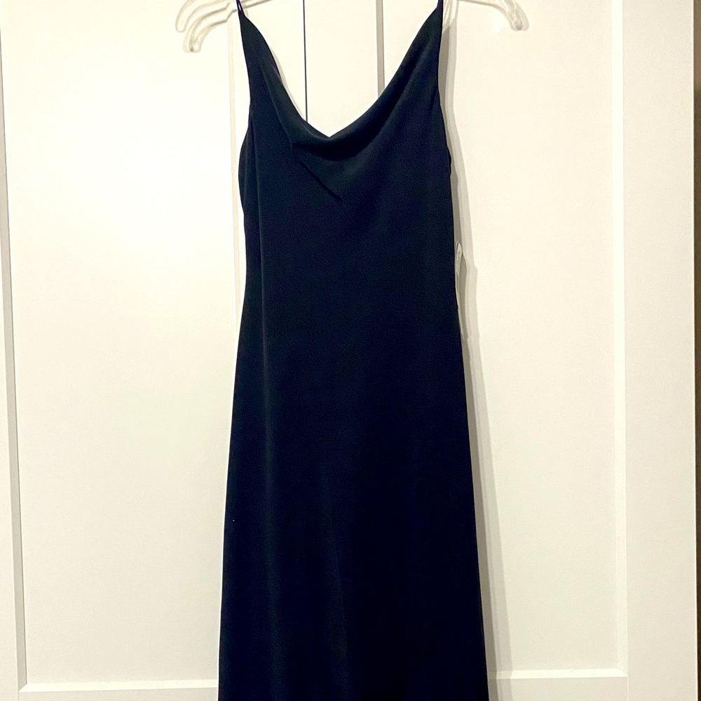 Ralph Lauren Black Slip Dress Sz 8